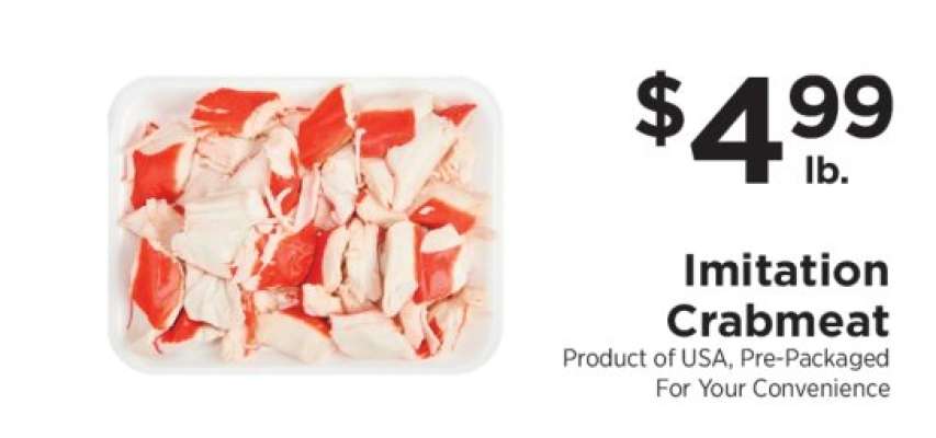 Imitation Crabmeat