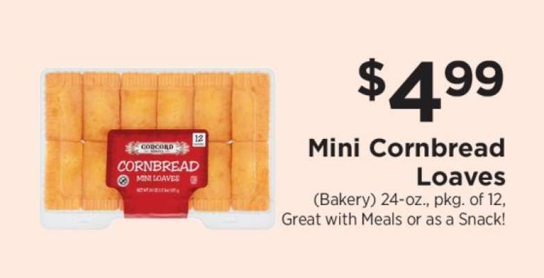 Mini Cornbread Loaves