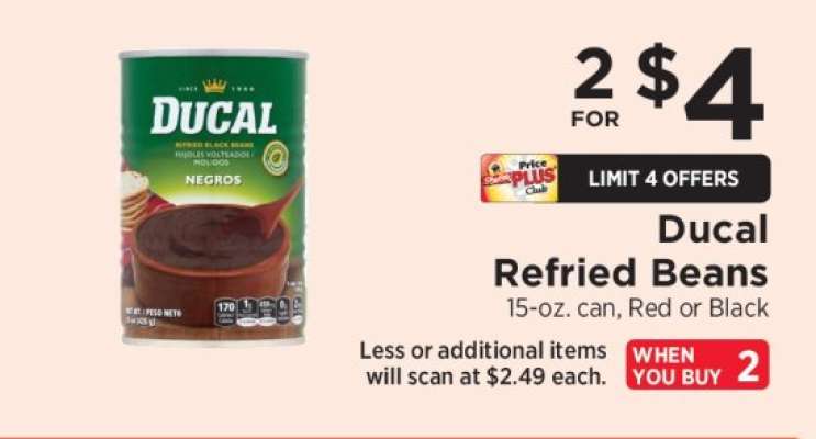 Ducal Refried Beans