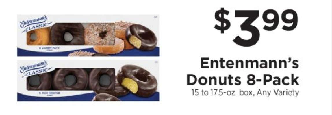 Entenmann’s Donuts 8 Pack