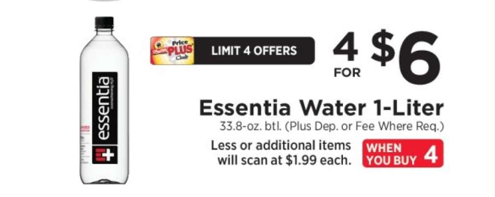 Essentia Water 1 Liter