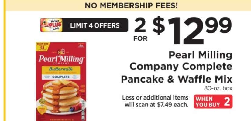 Pearl Milling Company Complete Pancake & Waffle Mix
