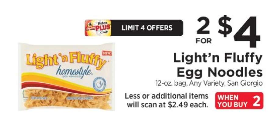 Light 'n Fluffy Egg Noodles