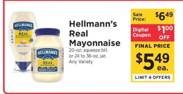 Hellmann's Real Mayonnaise