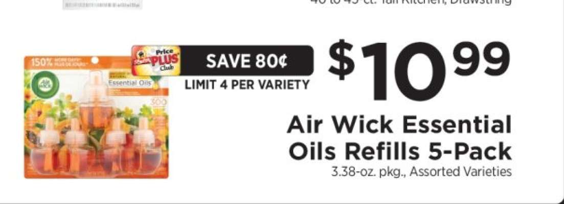 Air Wick Essential Oils Refills 5-Pack