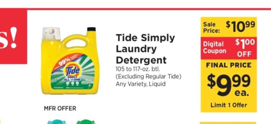 Tide Simply Laundry Detergent