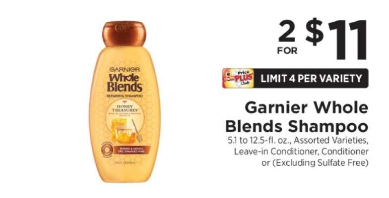 Garnier Whole Blends Shampoo
