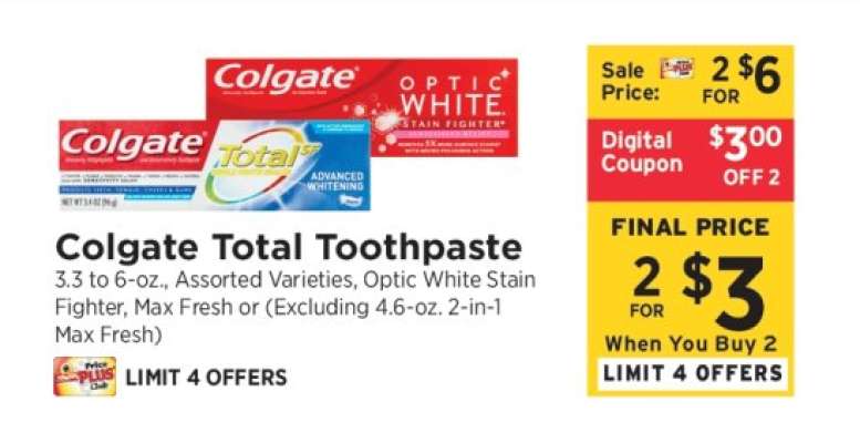 Colgate Total Toothpaste*
