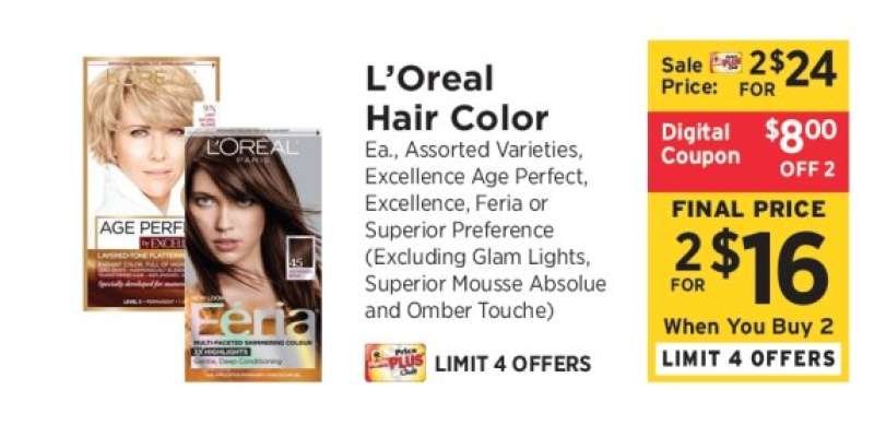 L'Oréal Hair Color*