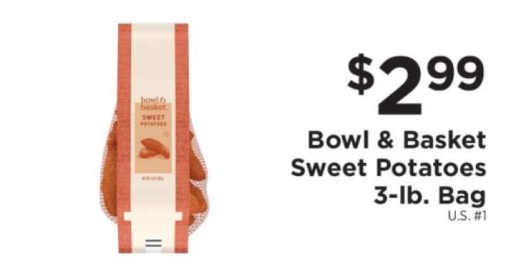 Bowl & Basket Sweet Potatoes