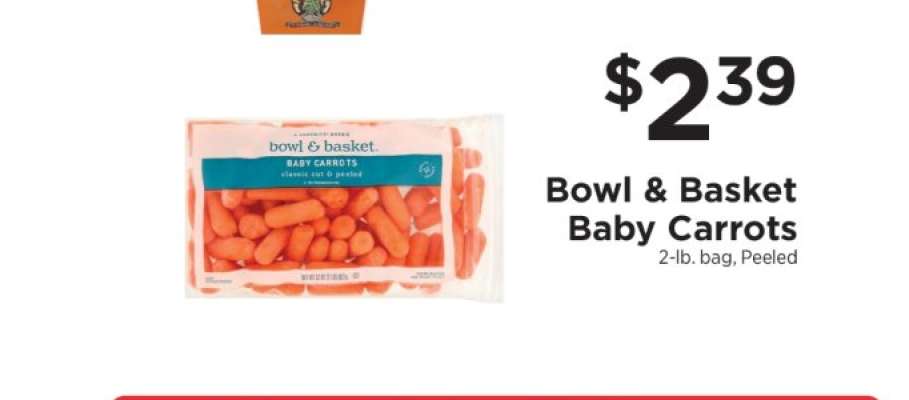 Bowl & Basket Baby Carrots
