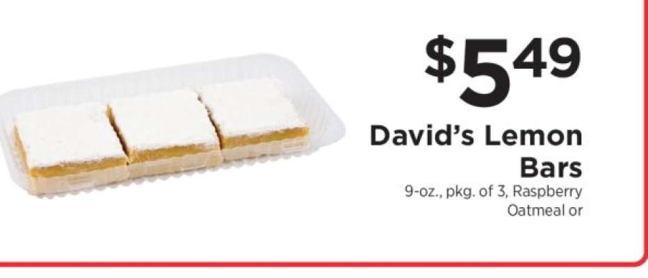 David’s Lemon Bars