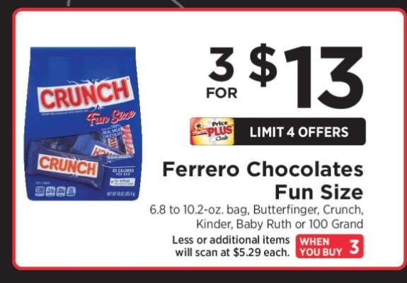 Ferrero Chocolates Fun Size