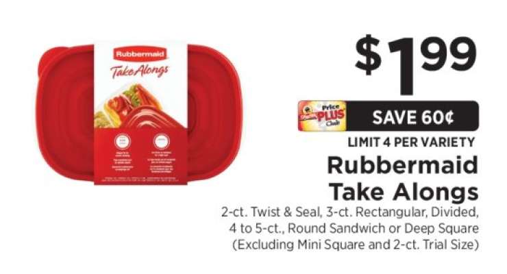 Rubbermaid Take Alongs