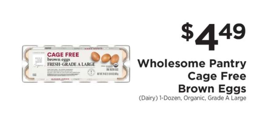 Wholesome Pantry Cage Free Brown Eggs