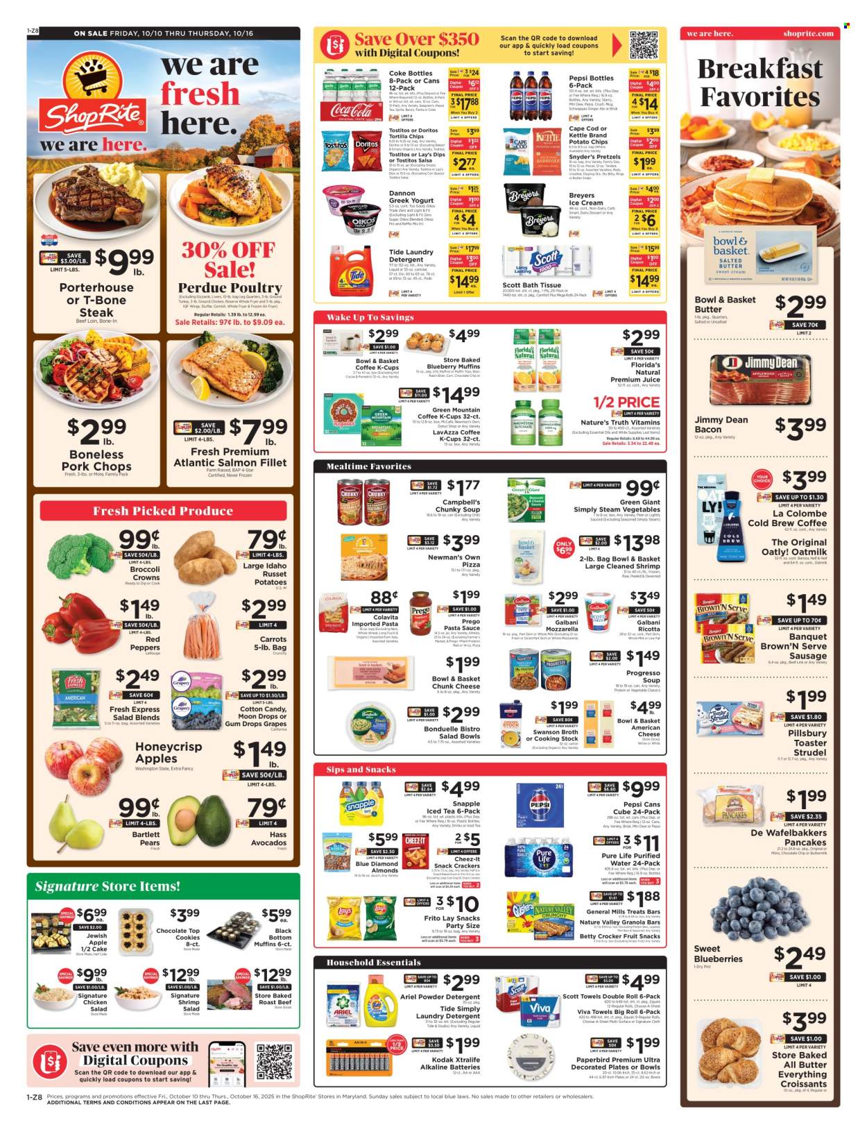ShopRite ad - 10/10/2025 - 10/16/2025. Page 1