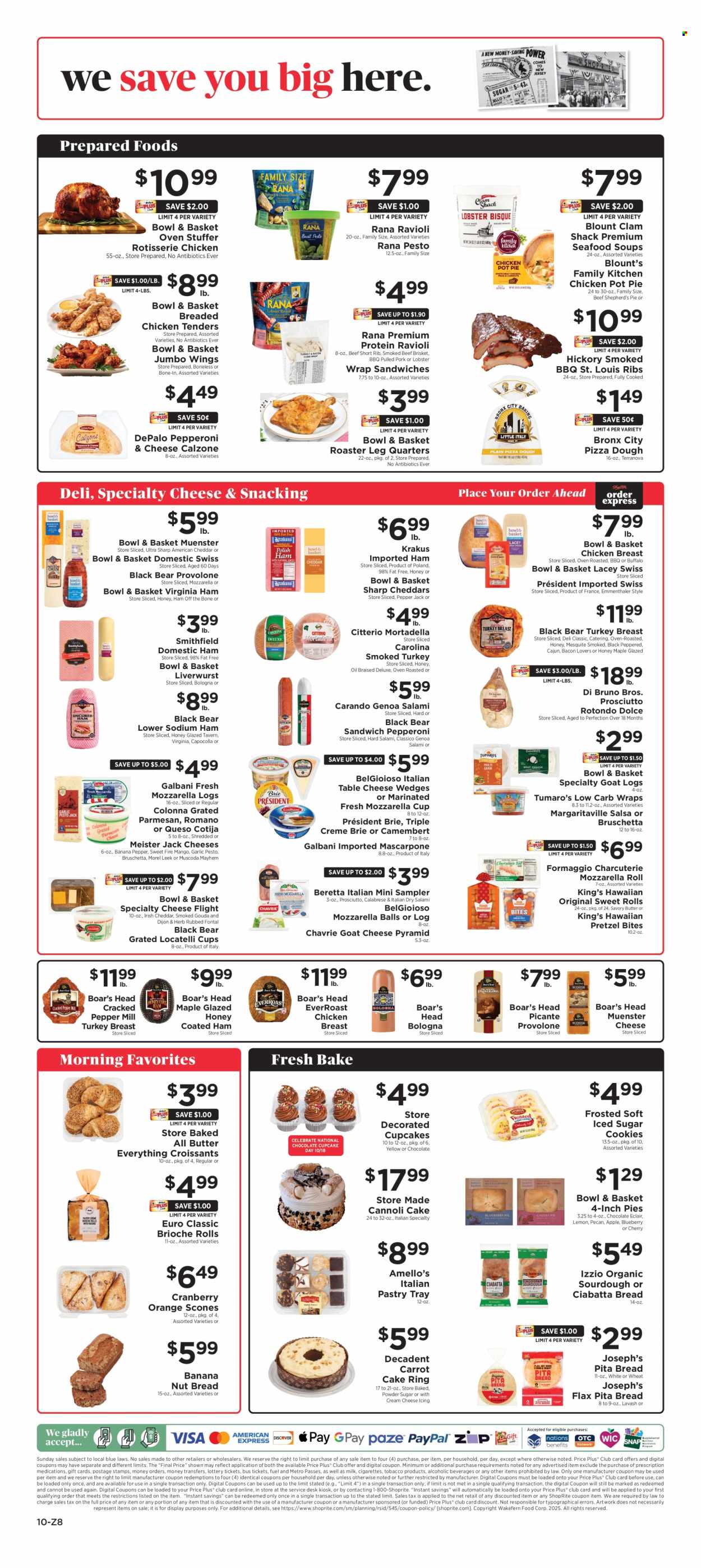 ShopRite ad - 10/10/2025 - 10/16/2025. Page 10