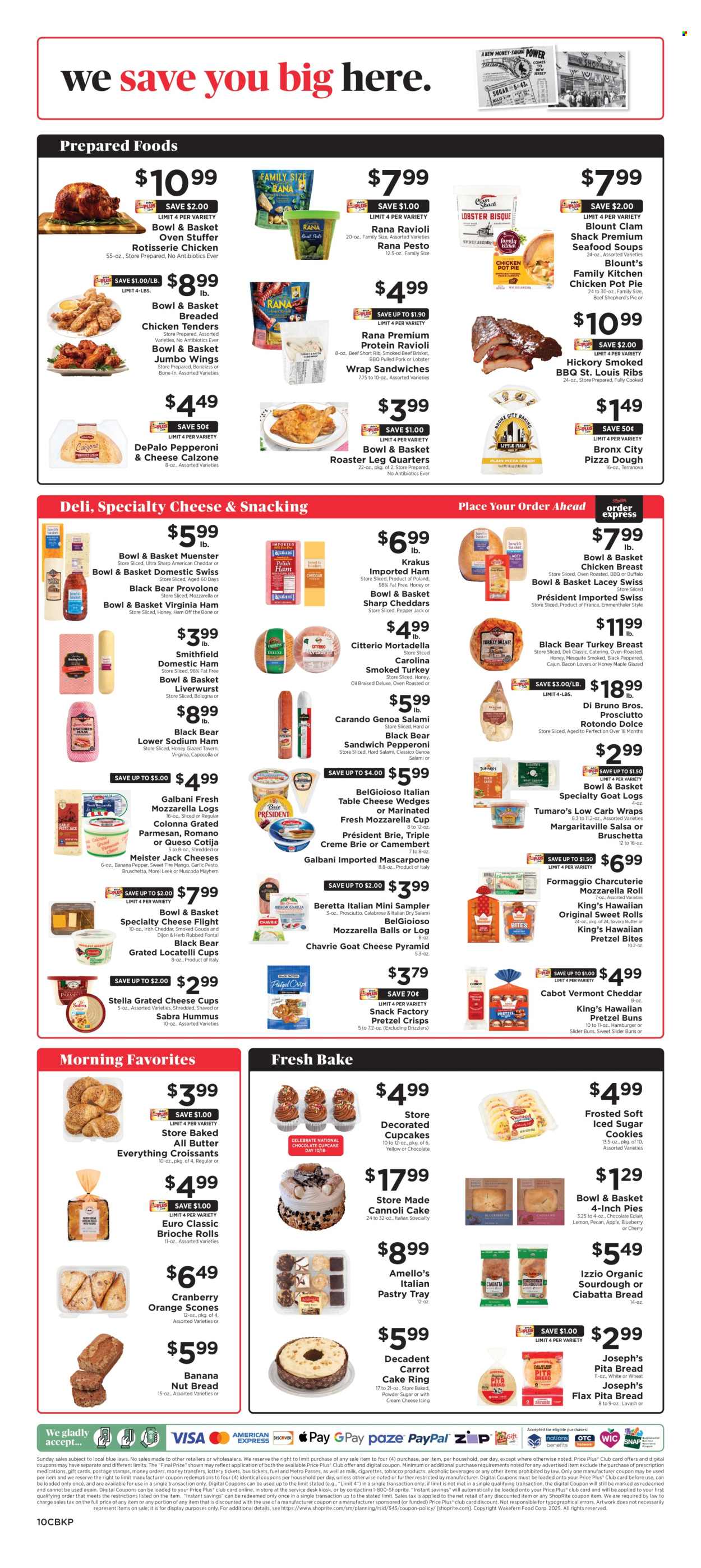 ShopRite ad - 10/12/2025 - 10/18/2025. Page 10