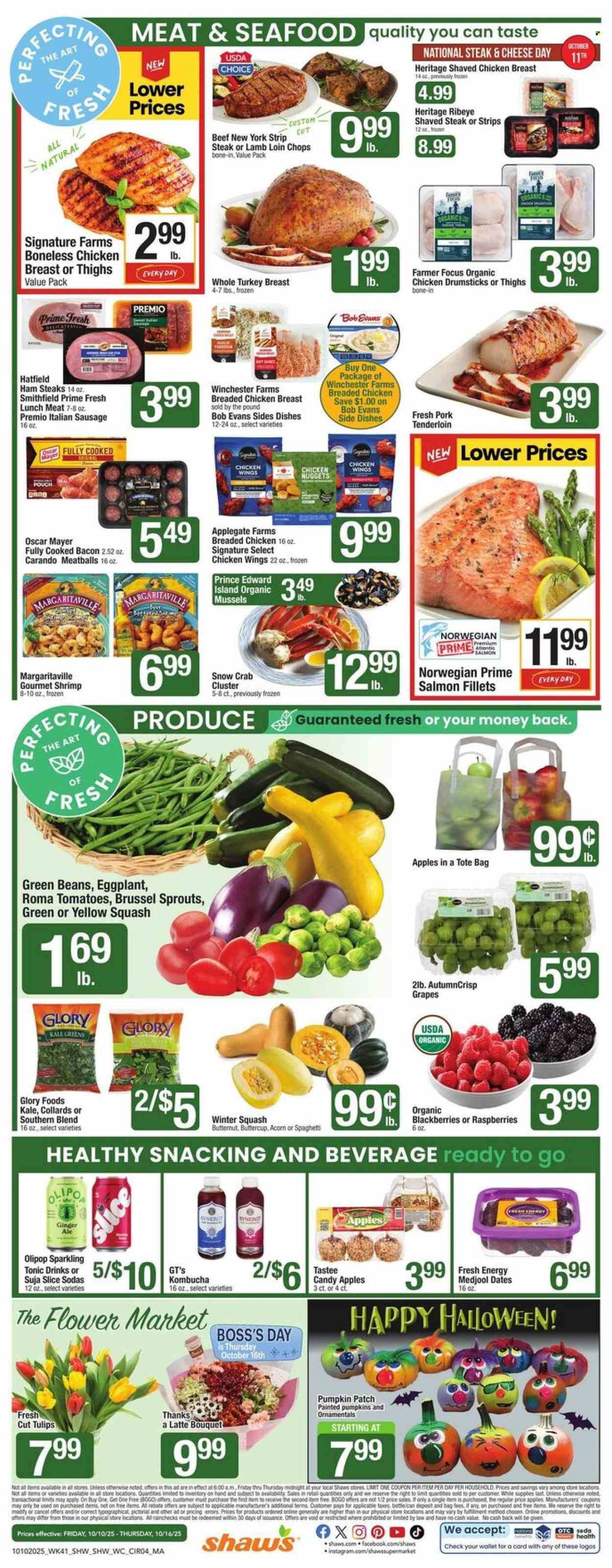 Shaw’s ad - 10/10/2025 - 10/16/2025. Page 6