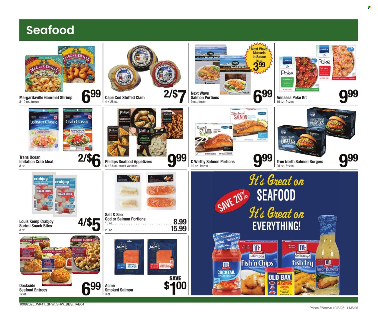 Shaw’s ad - 10/08/2025 - 11/06/2025. Page 4