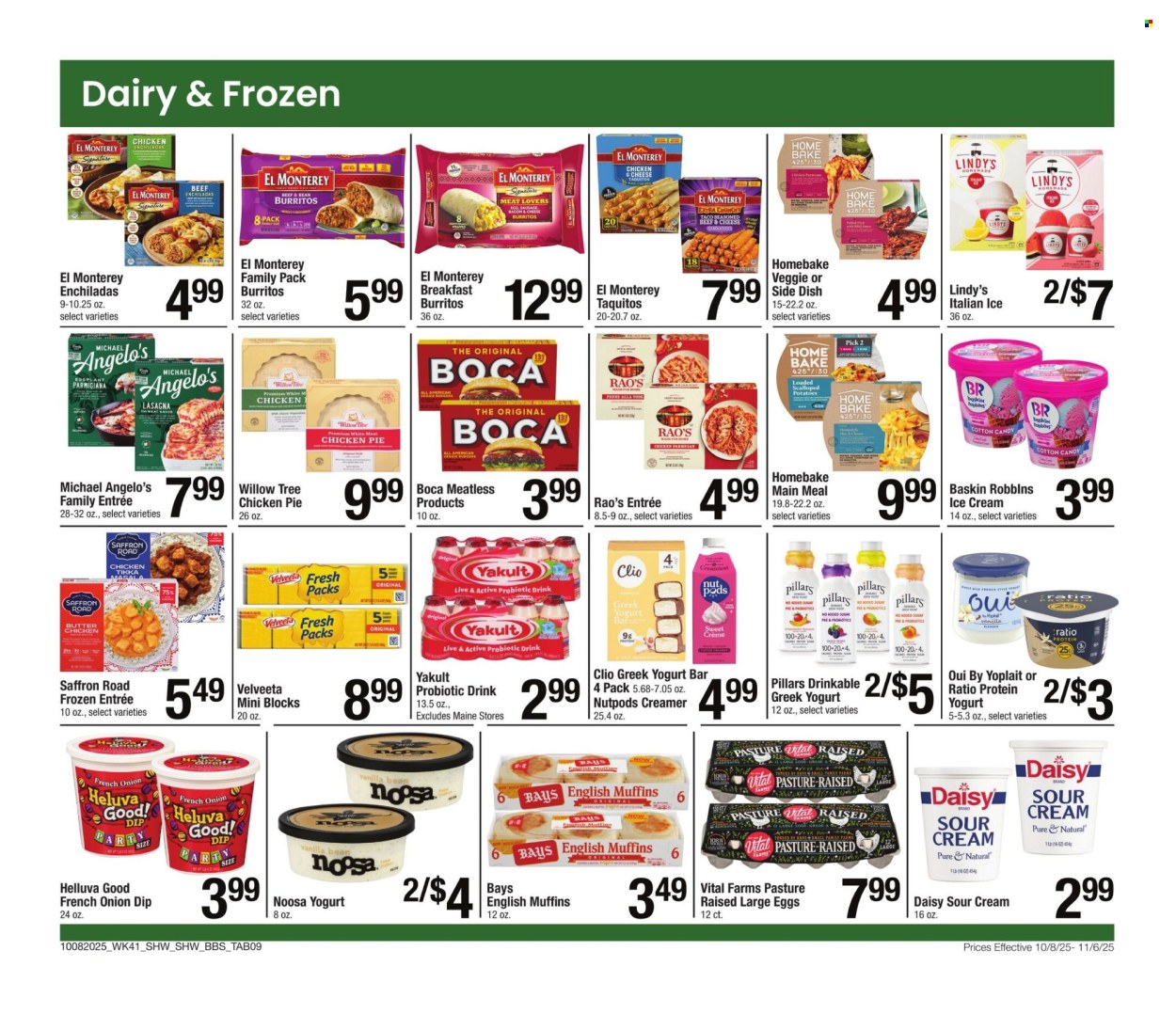 Shaw’s ad - 10/08/2025 - 11/06/2025. Page 9