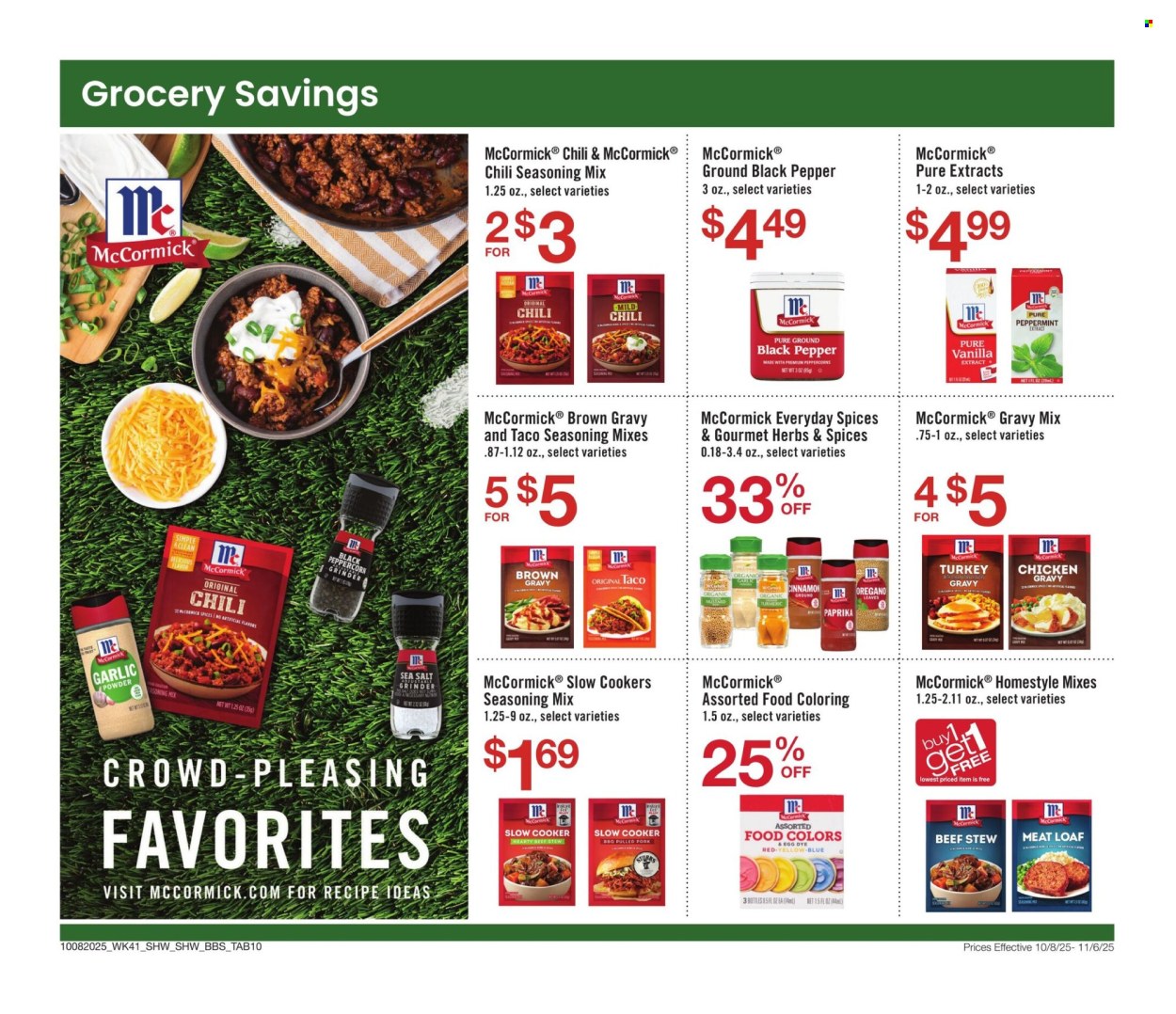 Shaw’s ad - 10/08/2025 - 11/06/2025. Page 10