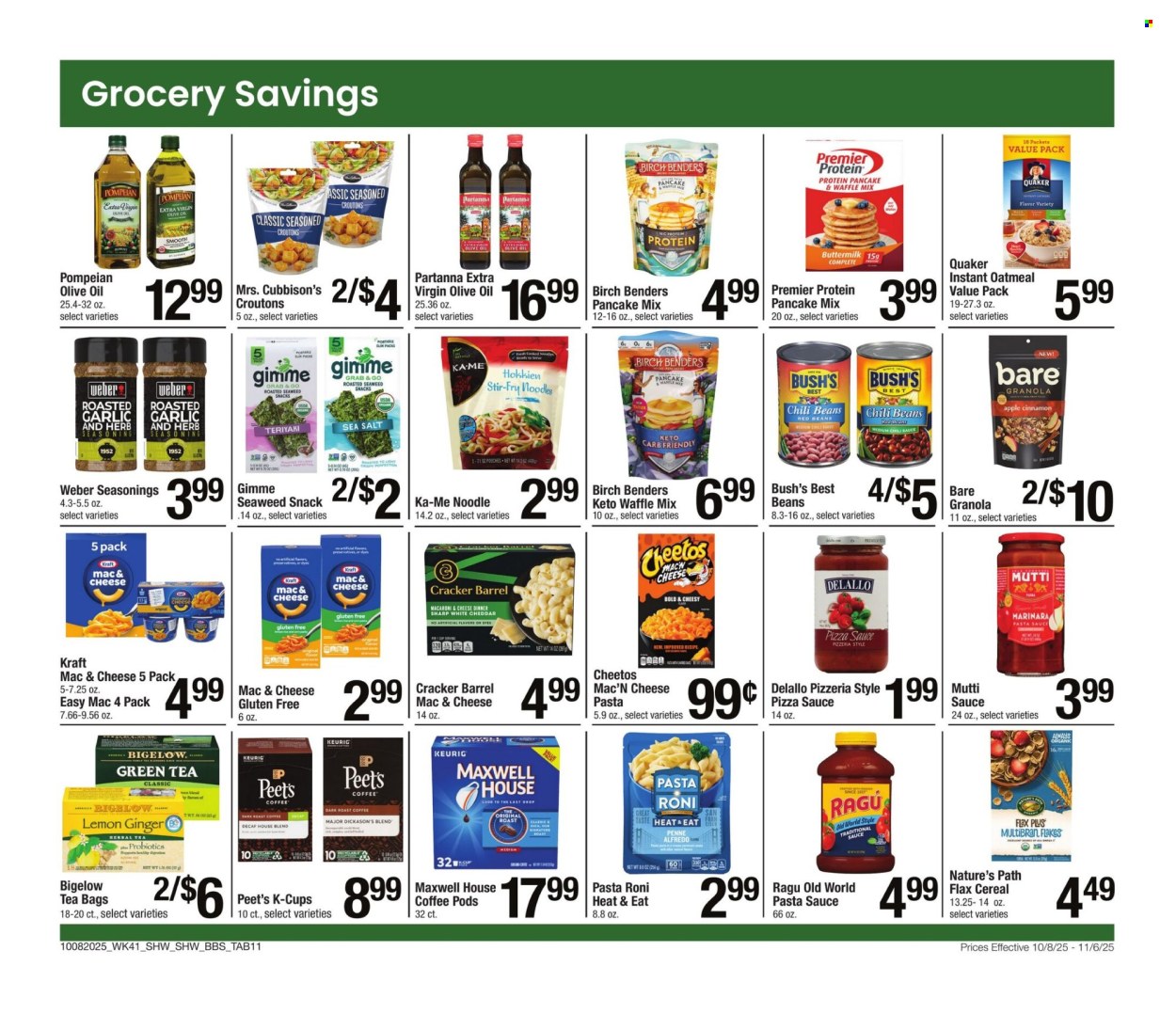 Shaw’s ad - 10/08/2025 - 11/06/2025. Page 11