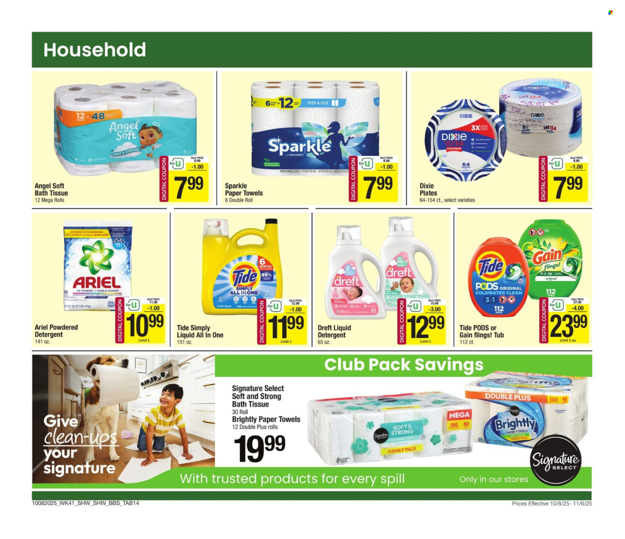 Shaw’s ad - 10/08/2025 - 11/06/2025. Page 14