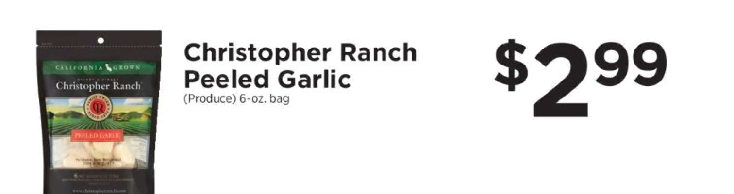 Christopher Ranch Peeled Garlic