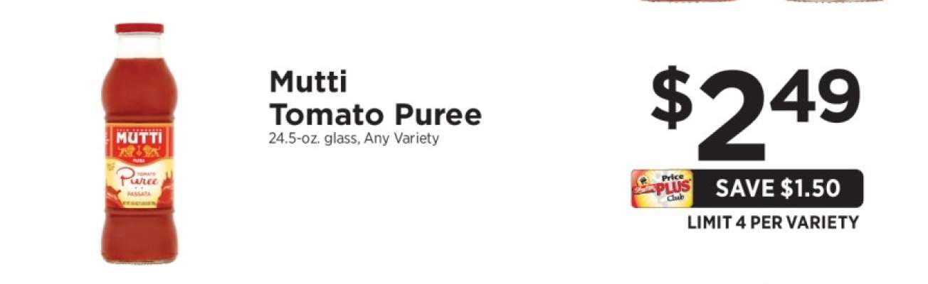 Mutti Tomato Puree