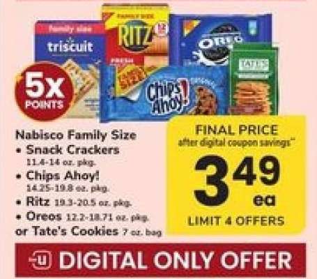 Nabisco Family Size