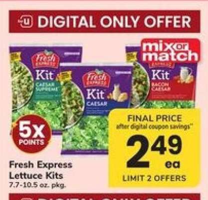 Fresh Express Lettuce Kits