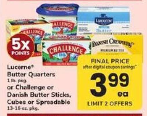 Lucerne Butter Quarters