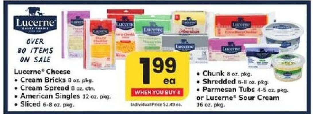 Lucerne Cheese and Sour Cream
