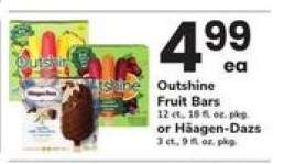 Outshine Fruit Bars or Häagen-Dazs