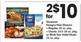 Swanson Hungry-Man Dinners