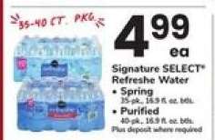 Signature SELECT refreshe Water