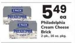 Philadelphia Cream Cheese Brick