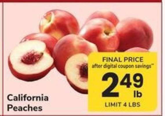 California Peaches