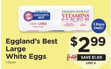 Eggland's Best Large White Eggs