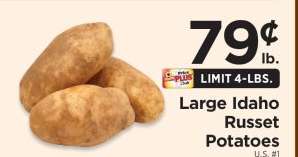 Large Idaho Russet Potatoes