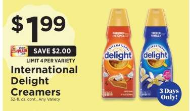 International Delight Creamers