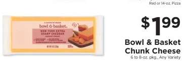Bowl & Basket Chunk Cheese