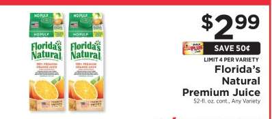 Florida's Natural Premium Juice