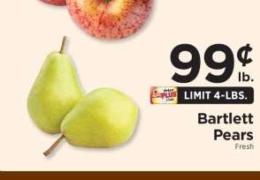 Bartlett Pears