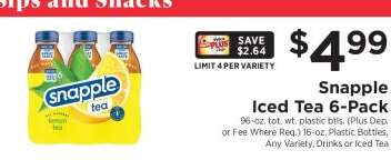 Snapple Iced Tea 6-Pack