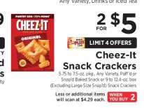 Cheez-It Snack Crackers