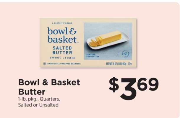 Bowl & Basket Butter
