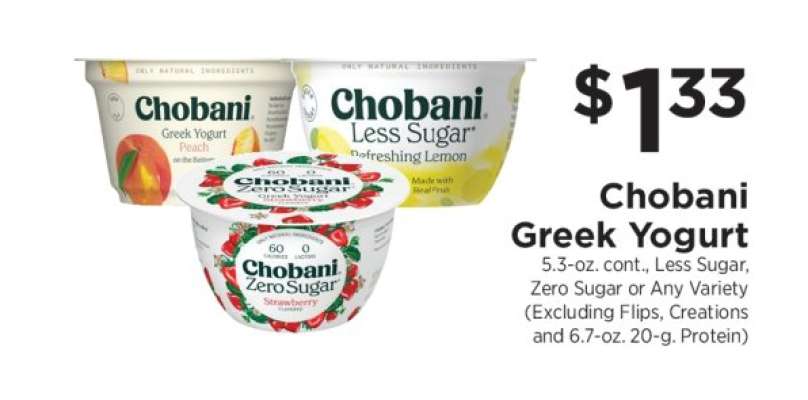 Chobani Greek Yogurt