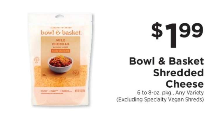 Bowl & Basket Shredded Cheese